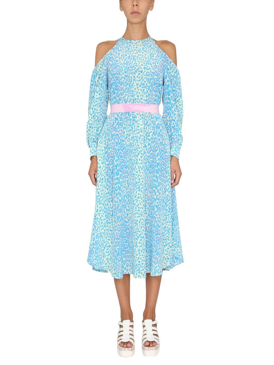 stella mccartney dress with animal pattern