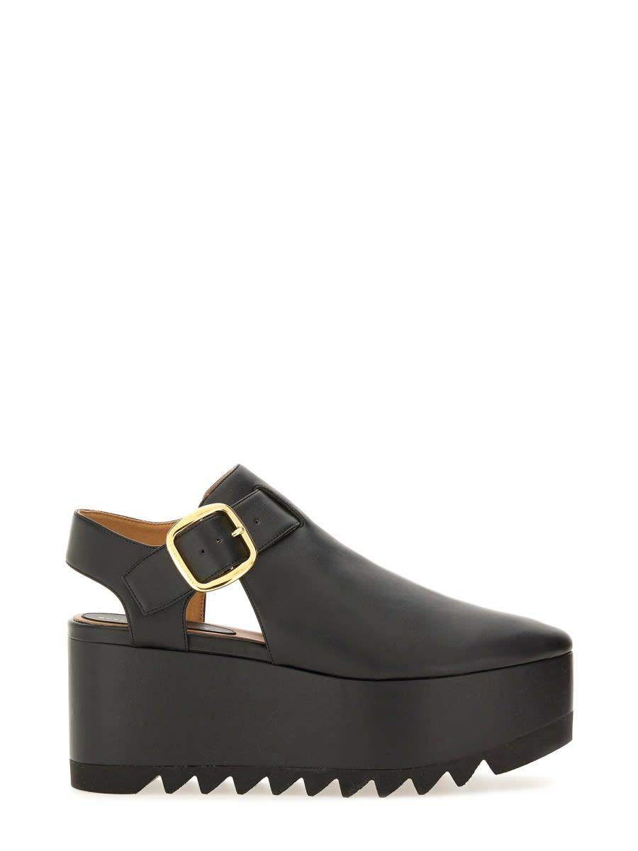 stella mccartney elyse sandal with platform