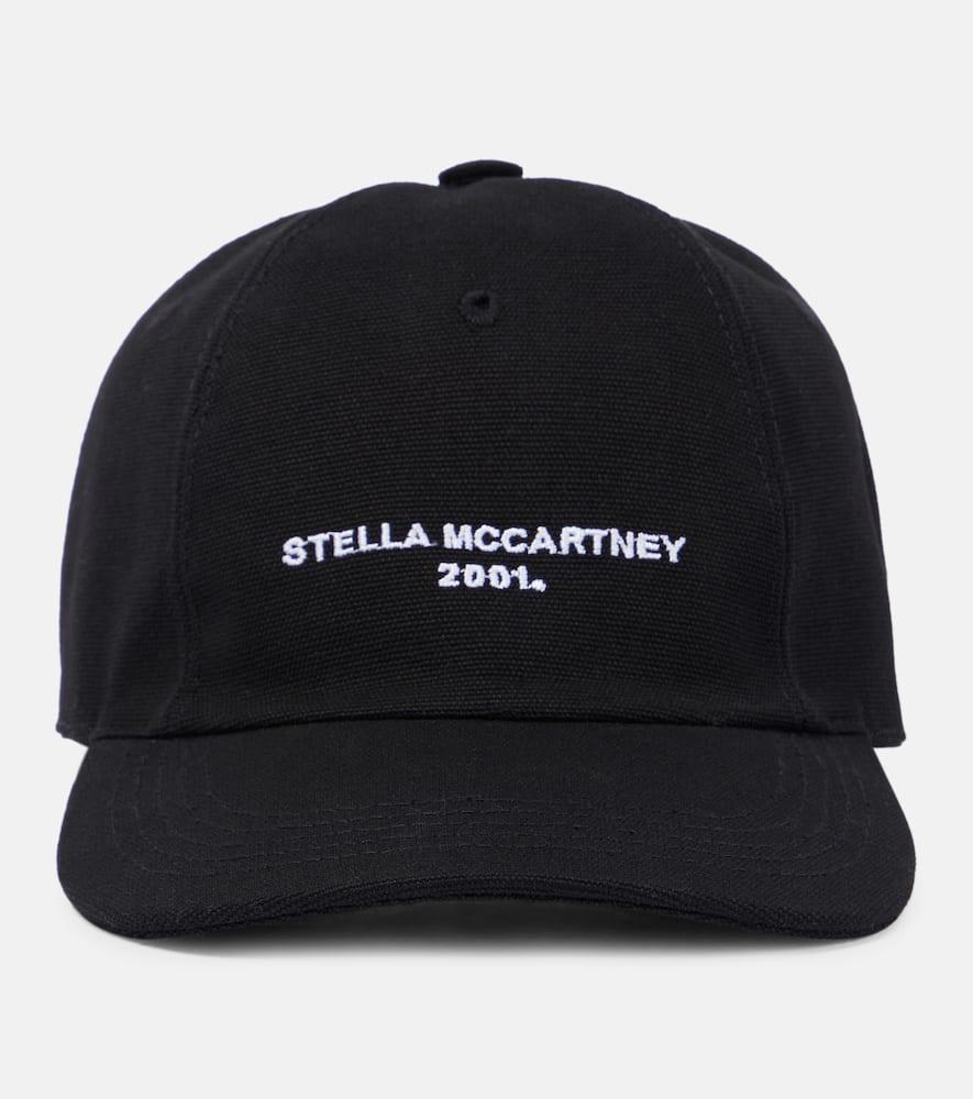 stella mccartney embroidered logo baseball cap