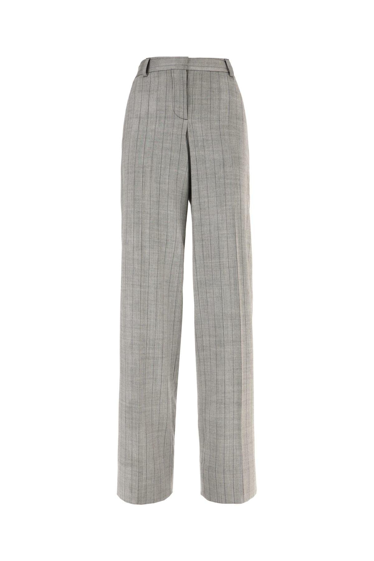 stella mccartney embroidered stretch wool pants