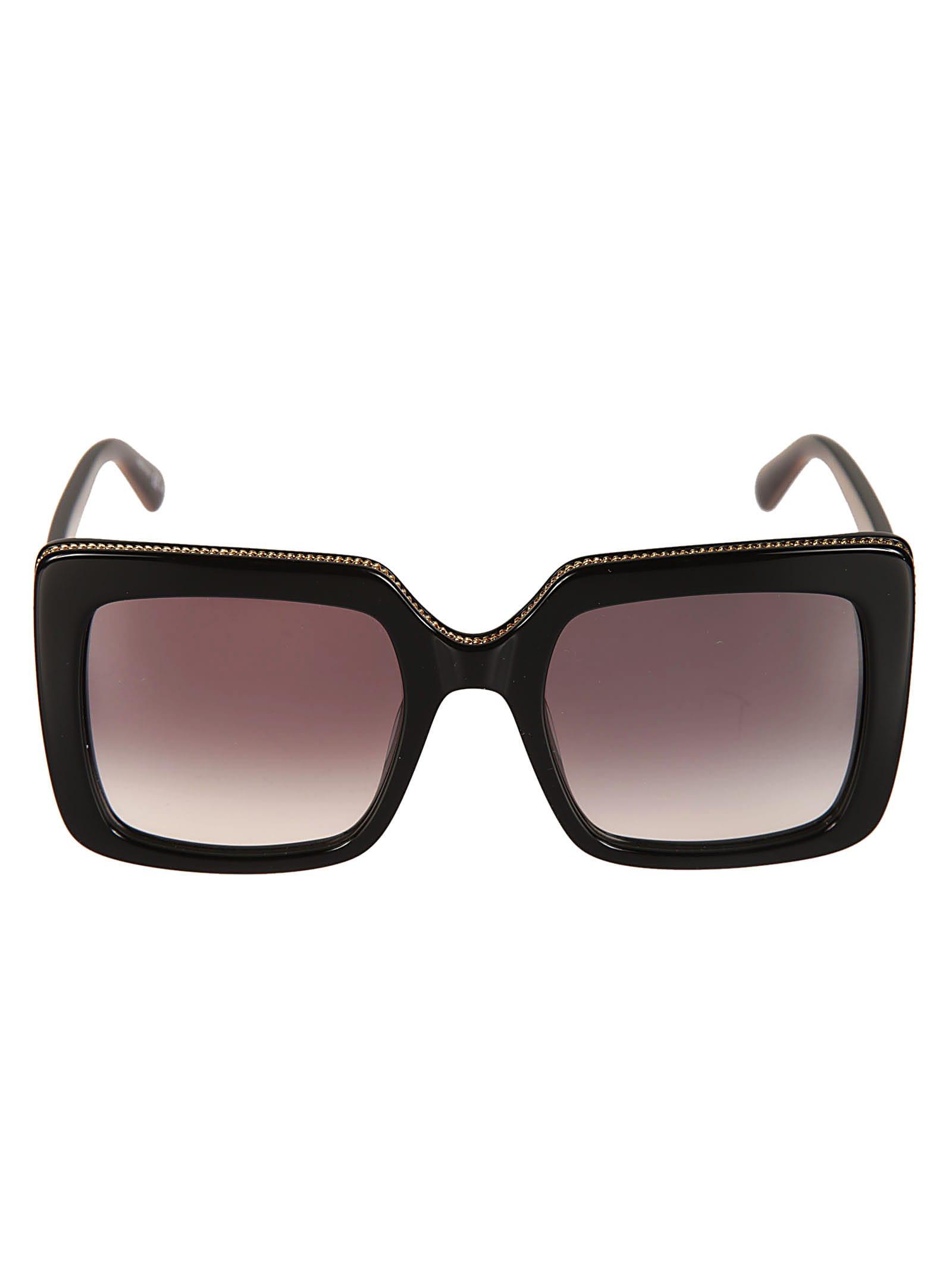 stella mccartney eyewear squared sunglasses