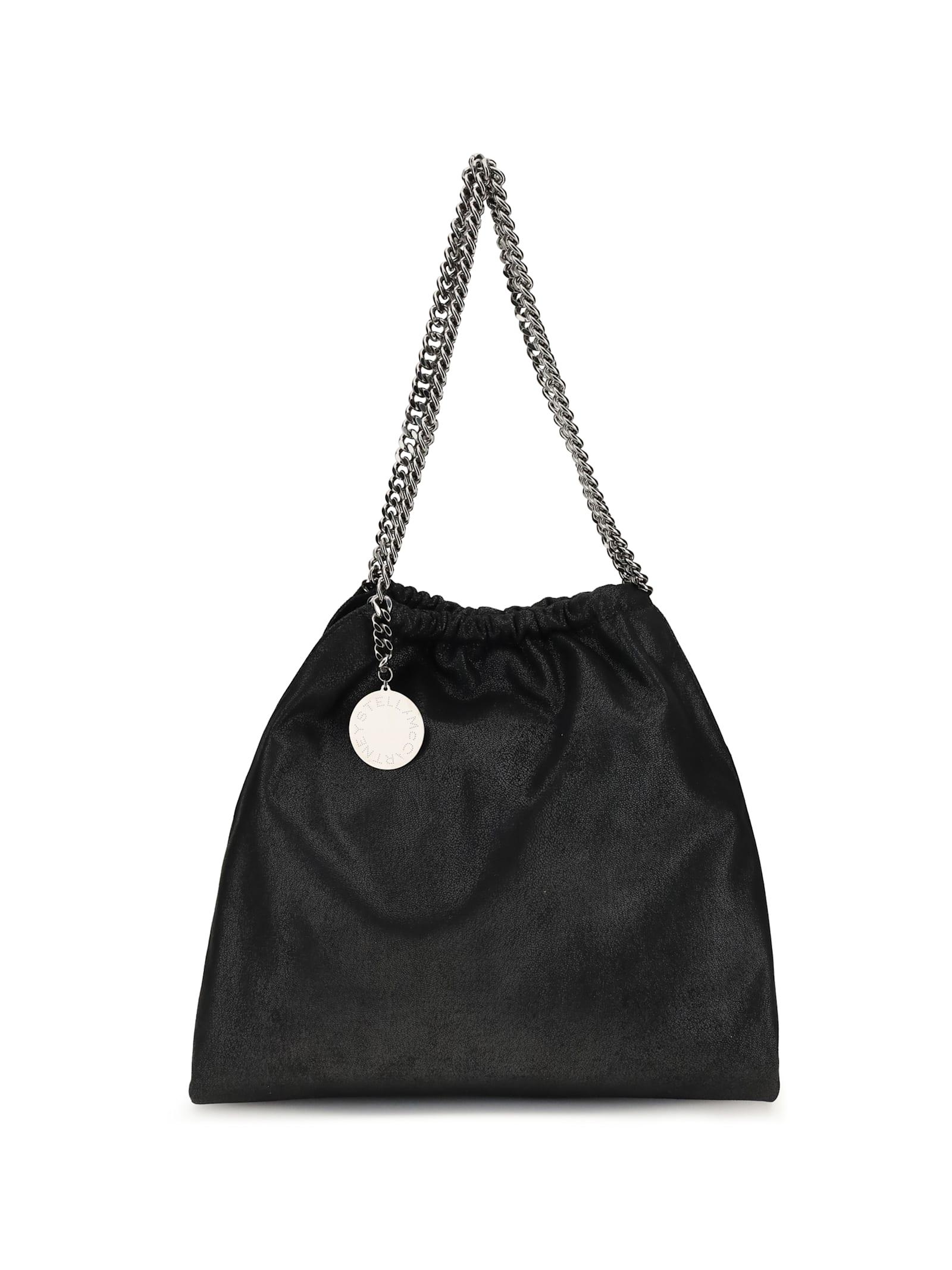 stella mccartney falabella medium drawstring shoulder bag