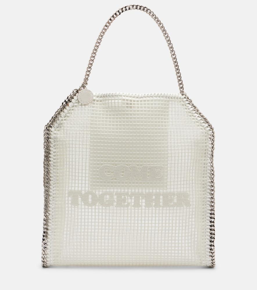 stella mccartney falabella medium mesh tote bag