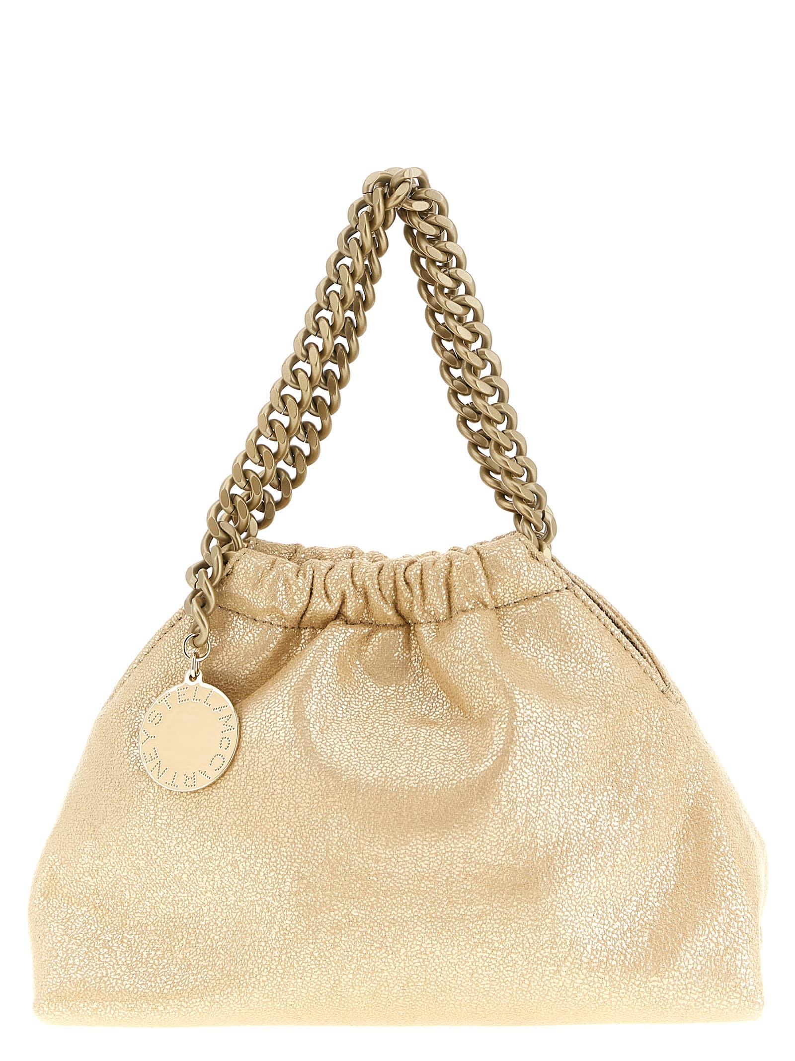 stella mccartney falabella mini drawstring crossbody bag