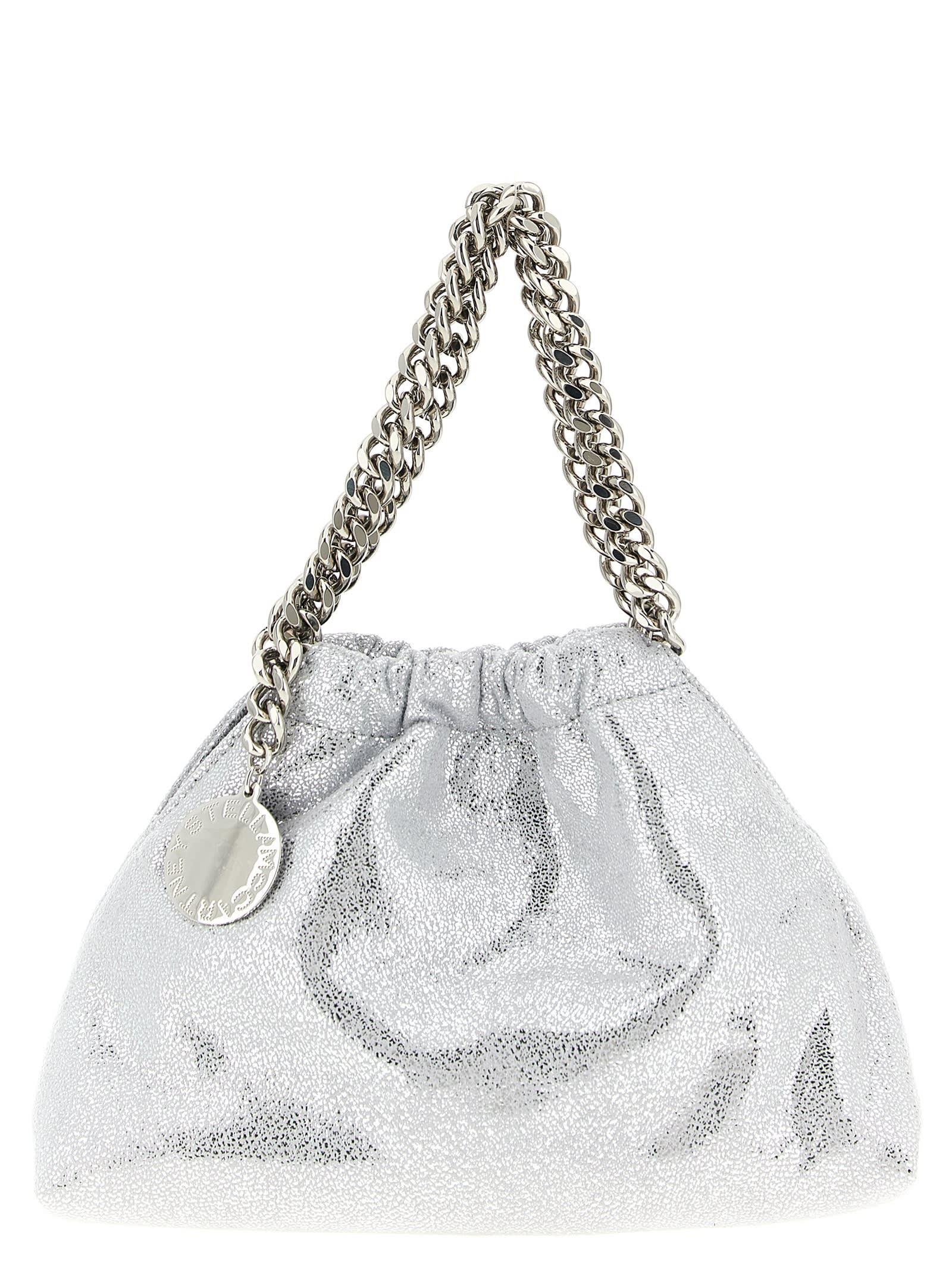 stella mccartney falabella mini drawstring crossbody bag