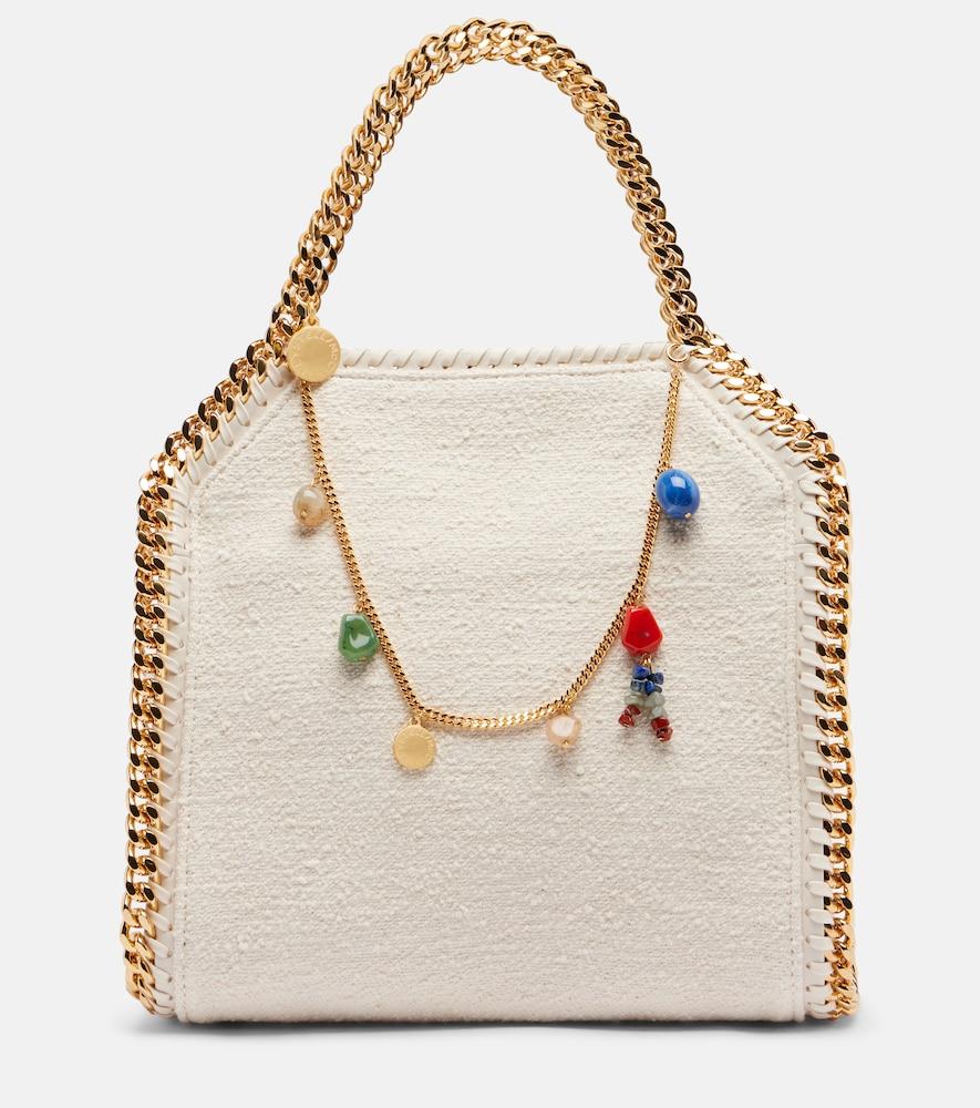 stella mccartney falabella mini embellished crossbody bag