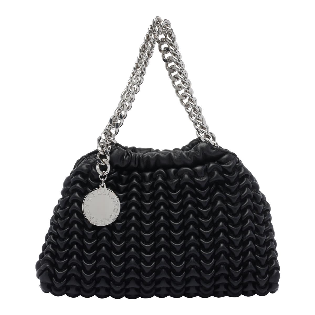 stella mccartney falabella popcorn drawstring crossbody bag