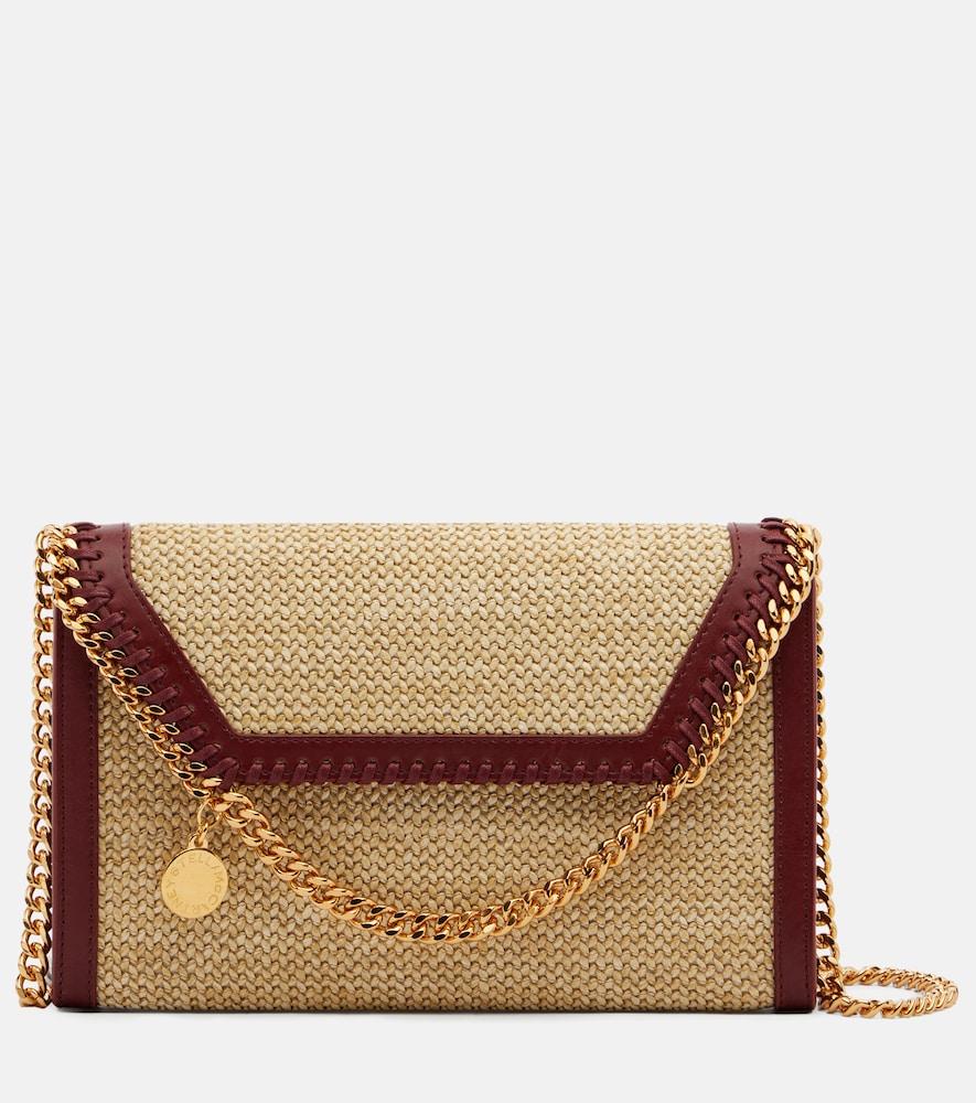 stella mccartney falabella raffia