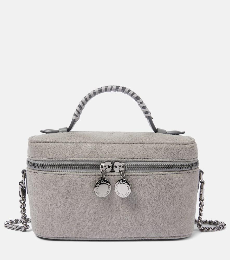 stella mccartney falabella small faux leather shoulder bag