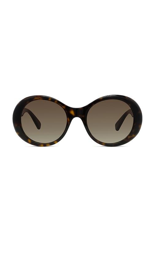 stella mccartney falabella sunglasses in chocolate.