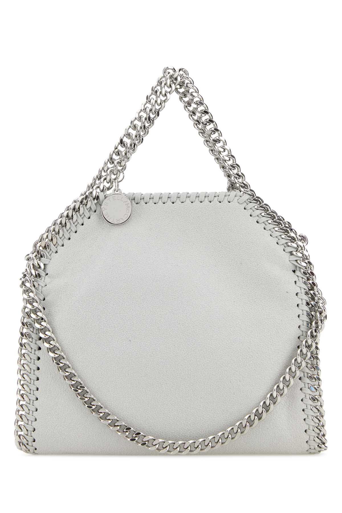 stella mccartney falabella tiny bag eco shaggy deer w/stainless ste