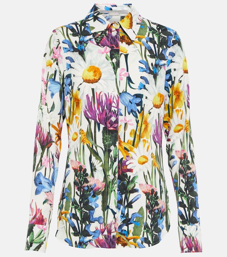 stella mccartney floral shirt