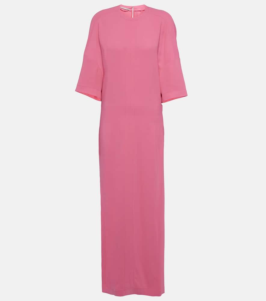 stella mccartney gathered maxi dress