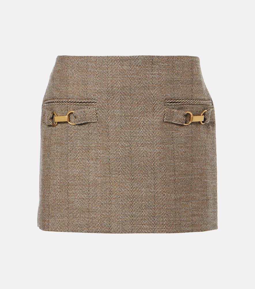 stella mccartney herringbone wool