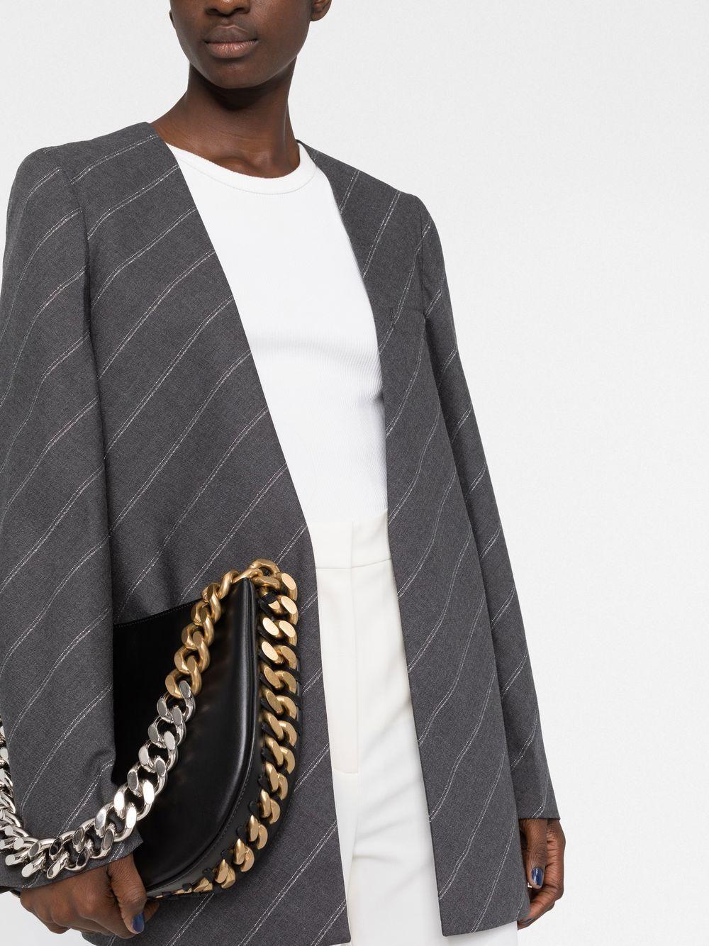 stella mccartney jackets grey outer: wool - women
