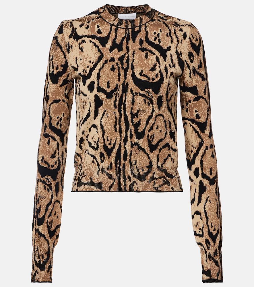 stella mccartney jacquard sweater