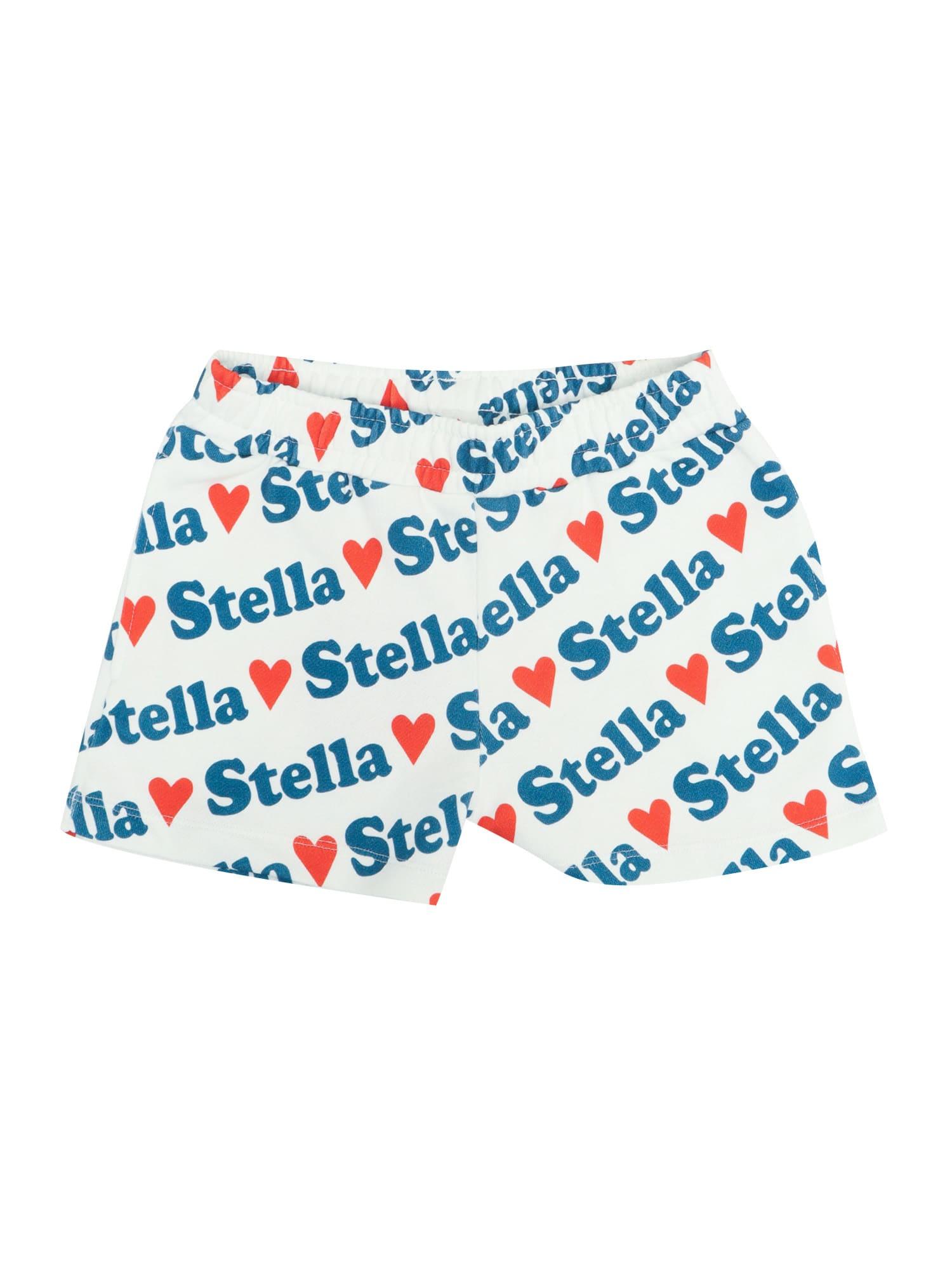 stella mccartney jersey shorts