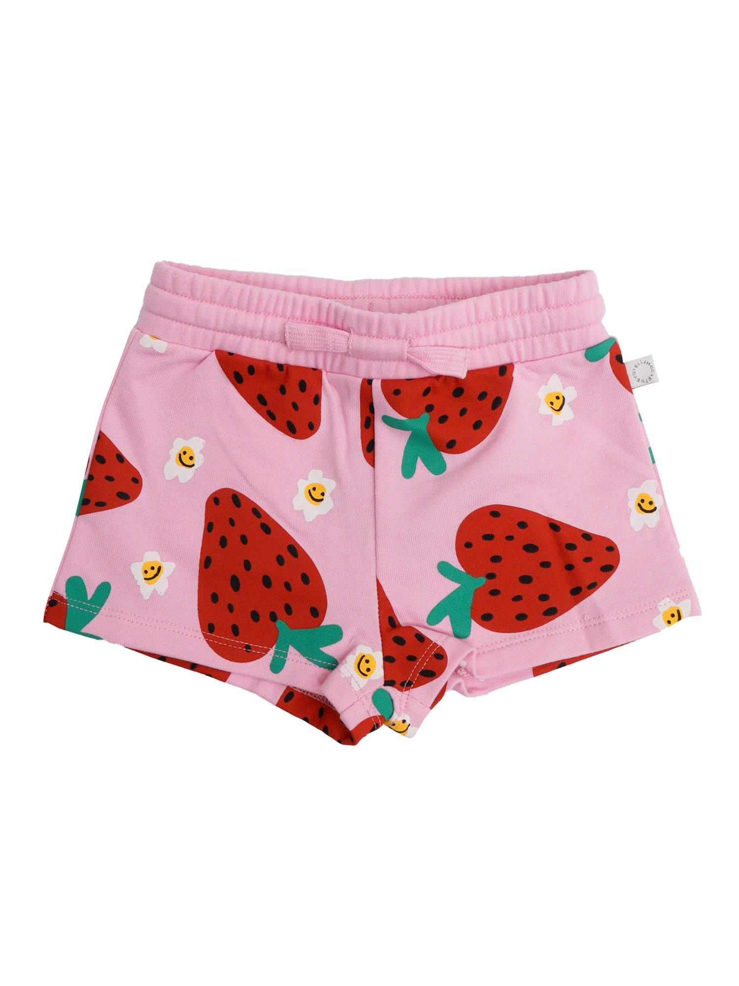 stella mccartney jersey shorts