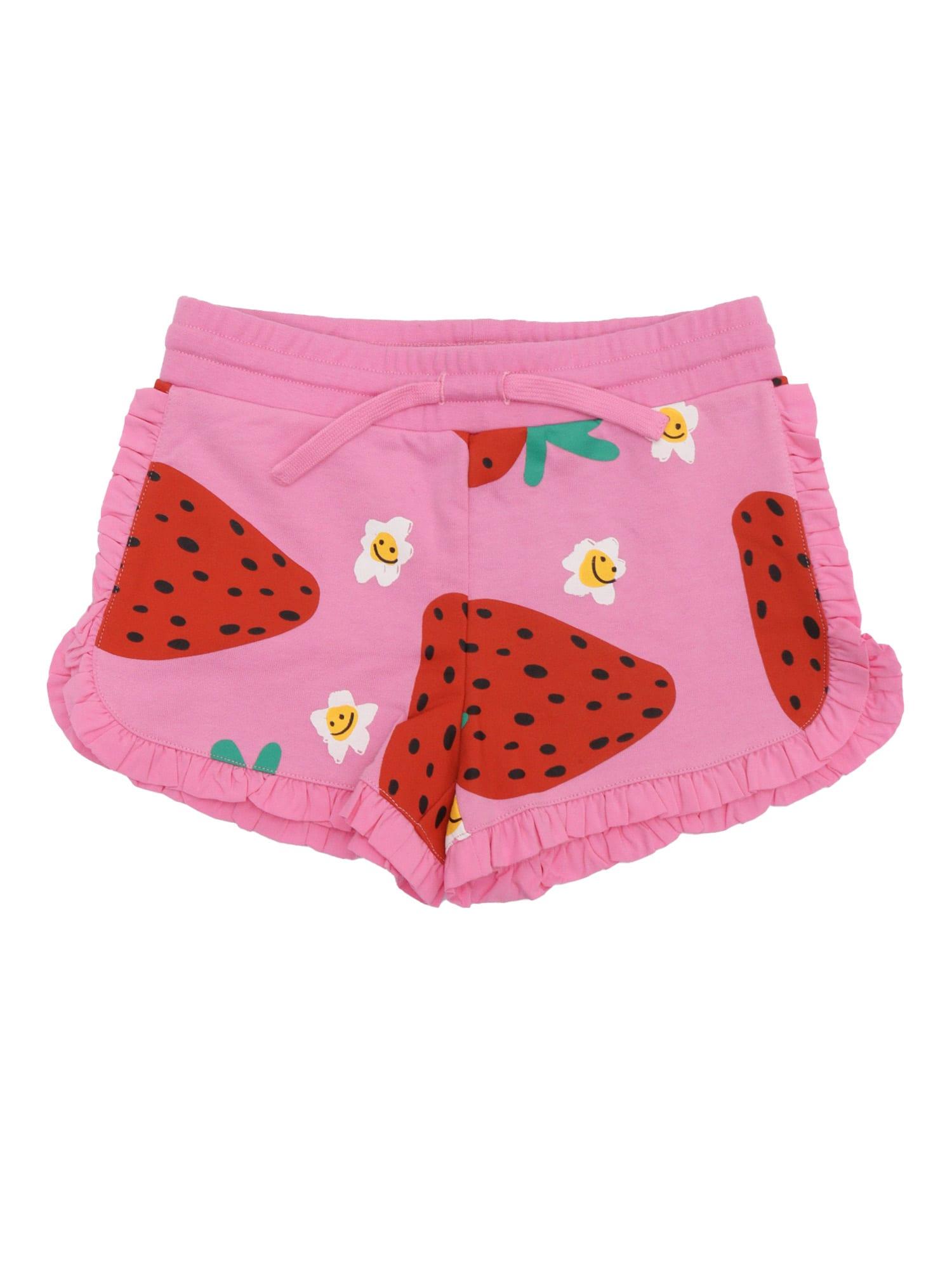 stella mccartney jersey shorts