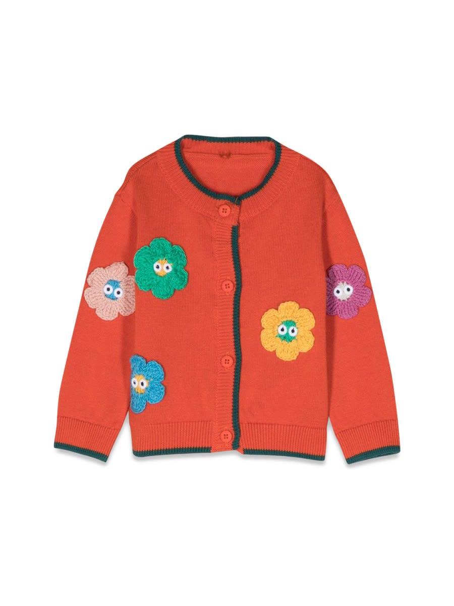 stella mccartney kids cardigan flowers