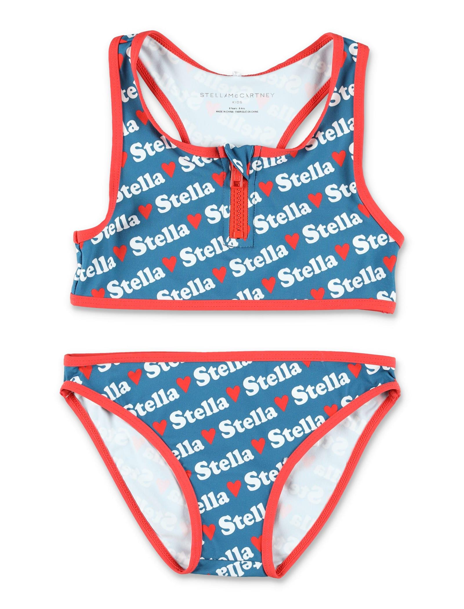 stella mccartney kids kid - logo bikini set