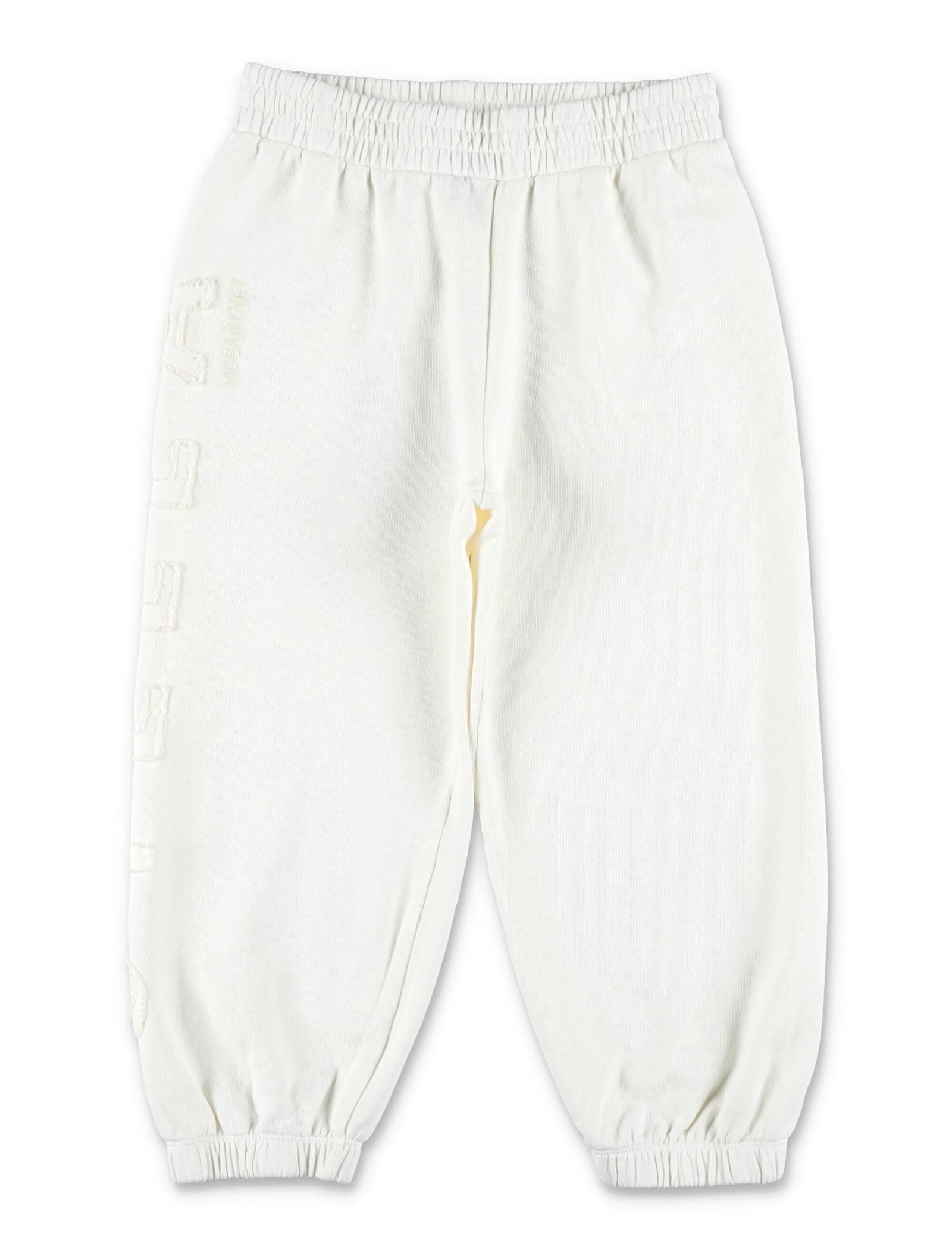 stella mccartney kids kid - logo patch sweatpants