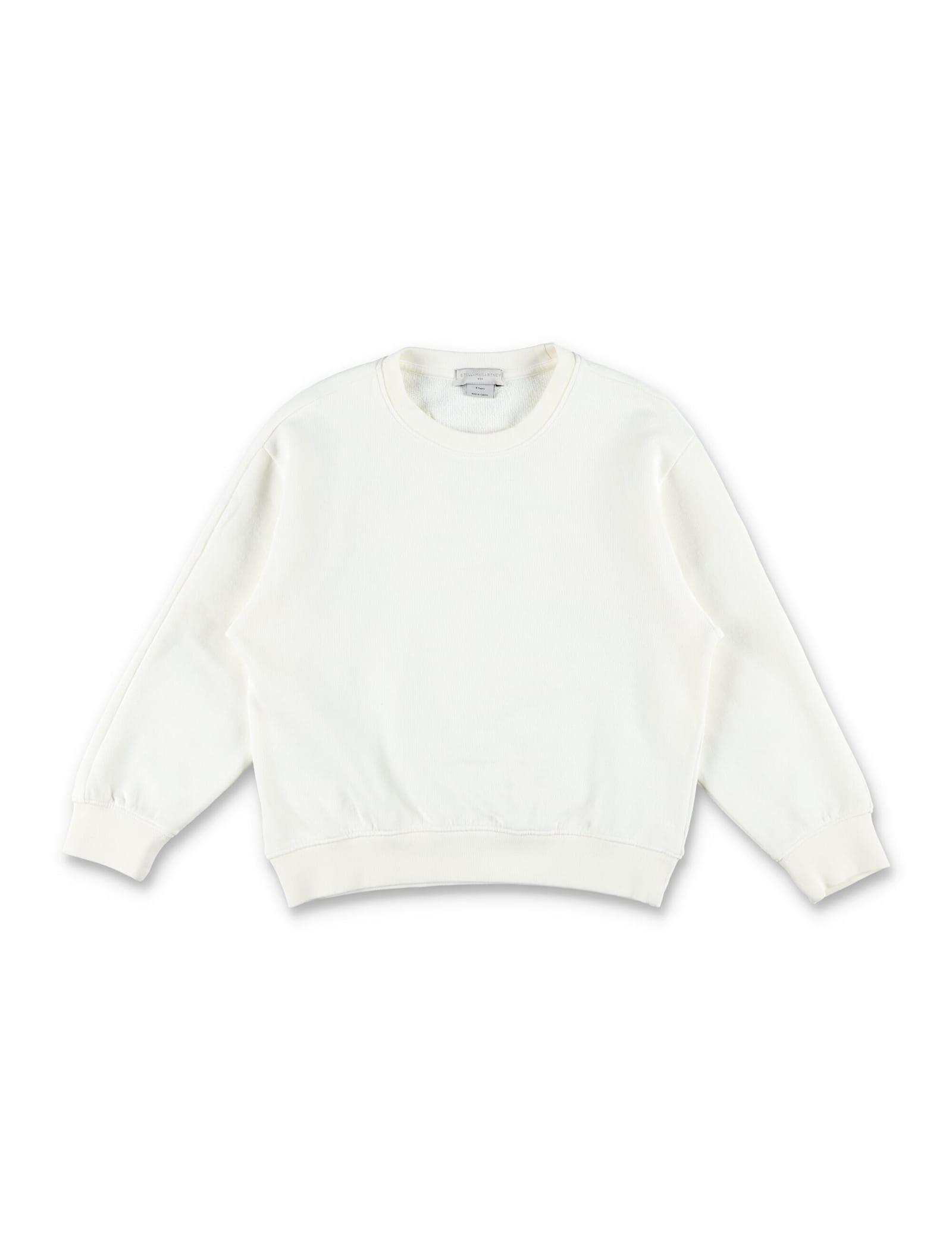 stella mccartney kids kid - logo patch sweatshirt