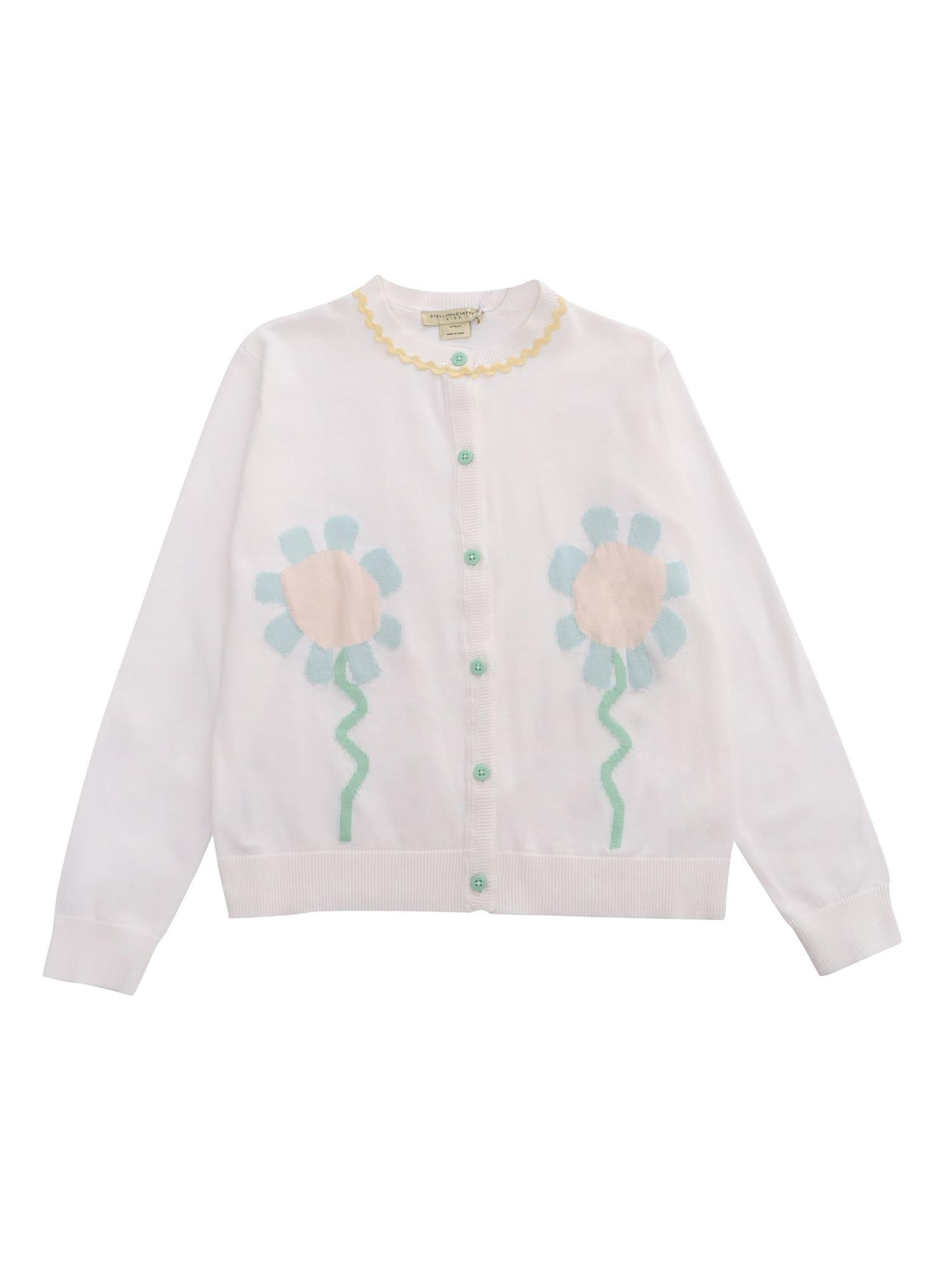 stella mccartney kids knitted cardigan