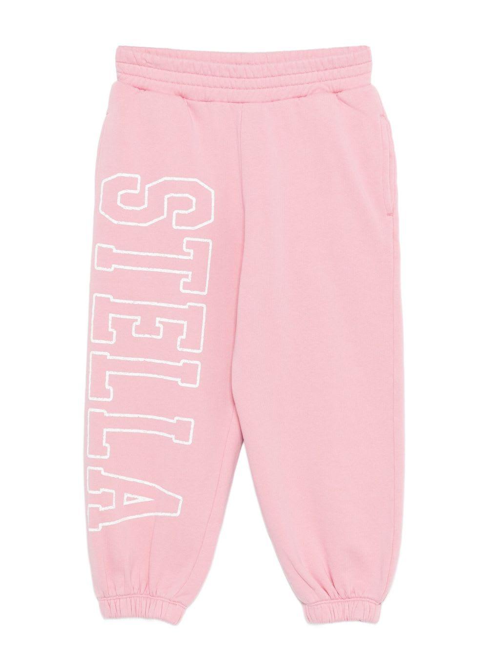 stella mccartney kids logo-print sweatpants