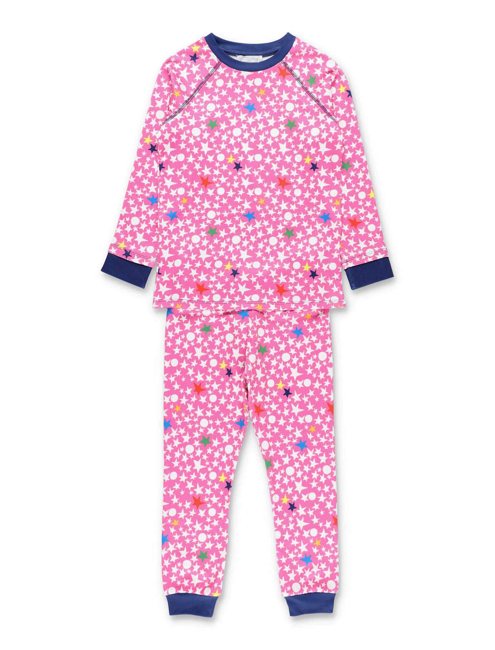 stella mccartney kids pink star-print ski set