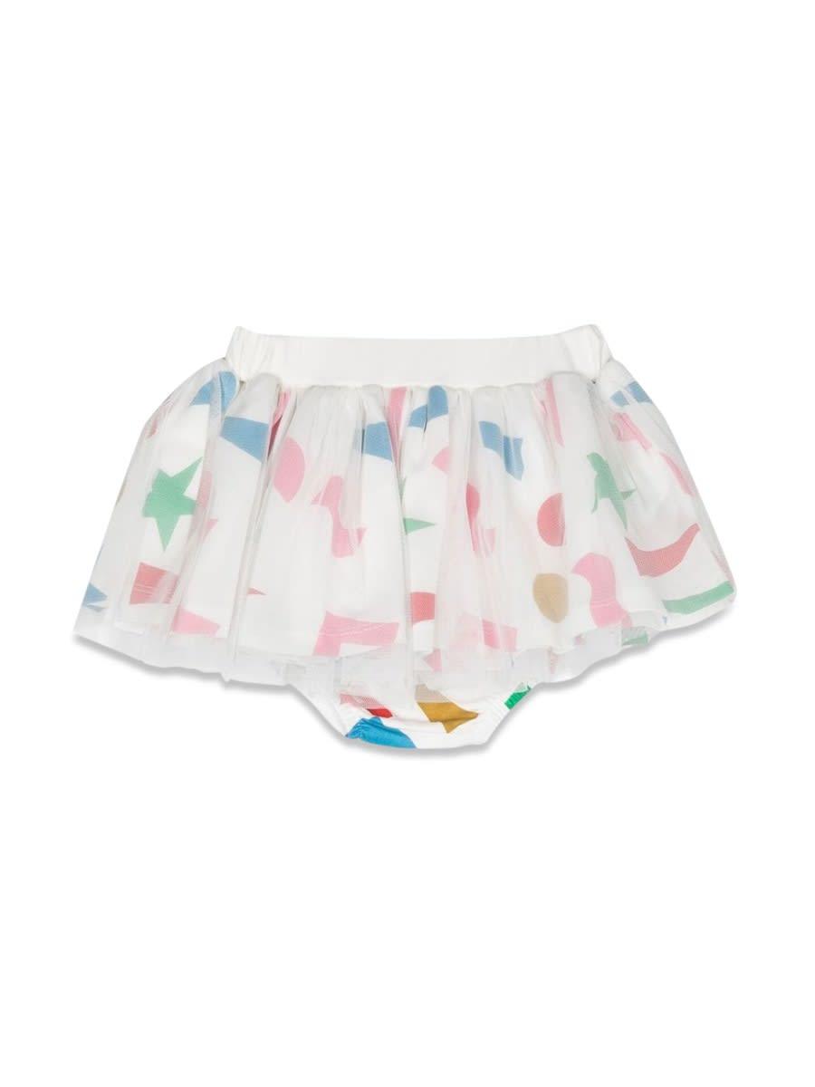 stella mccartney kids skirt with coulottes