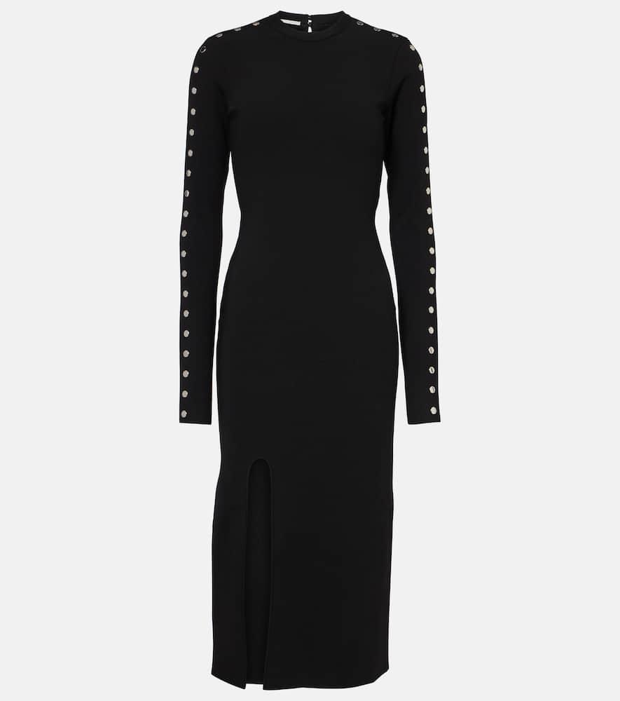 stella mccartney knitted midi dress