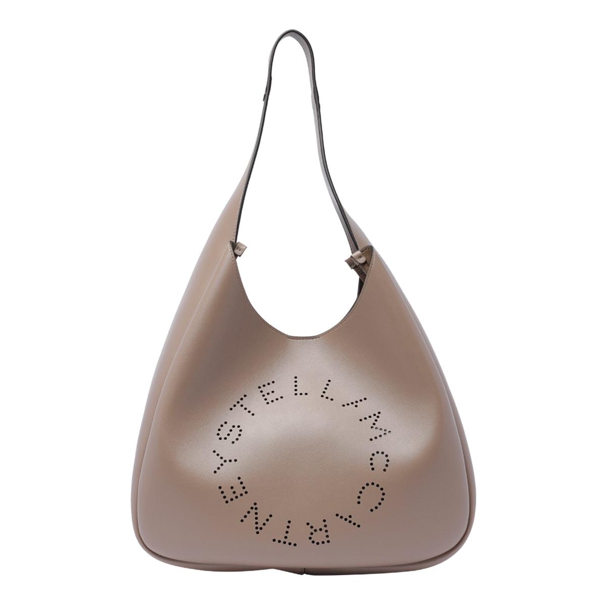 stella mccartney large logo hobo bag