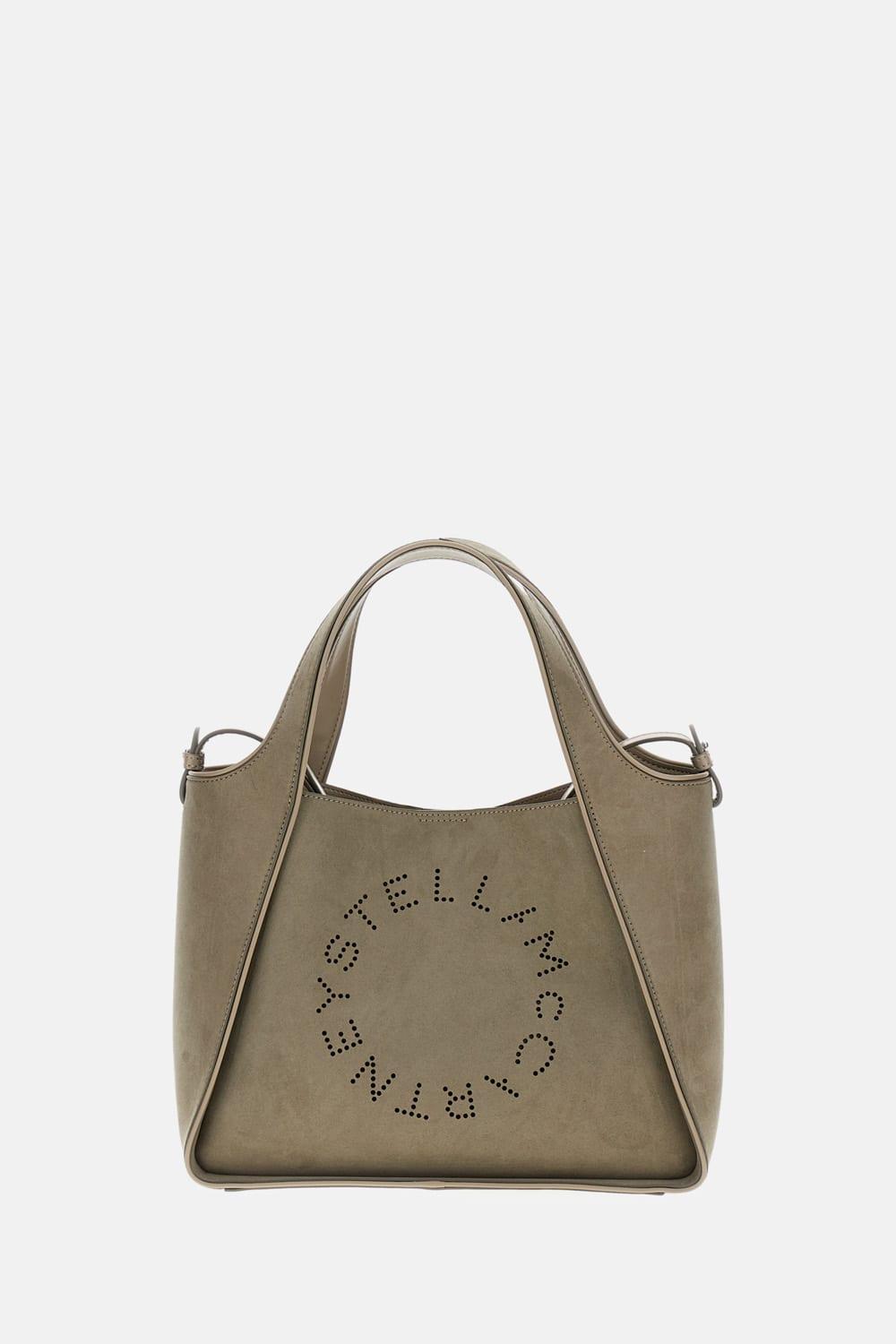 stella mccartney logo cross body tote bag