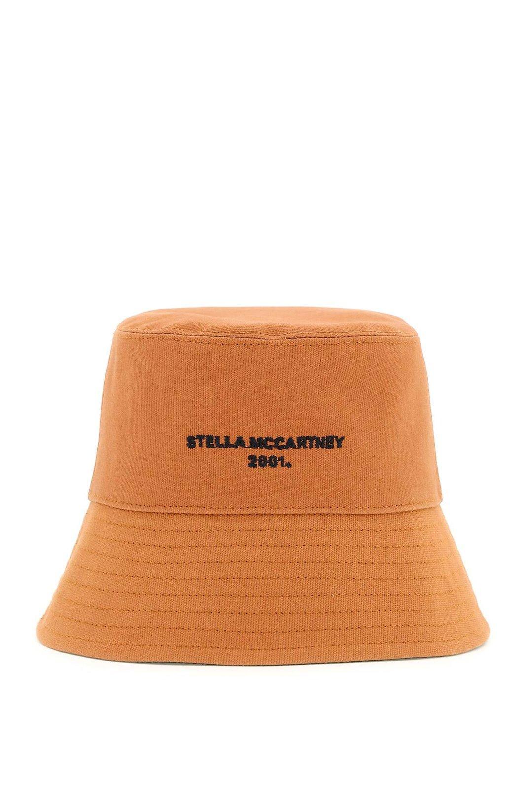 stella mccartney logo embroidered bucket hat