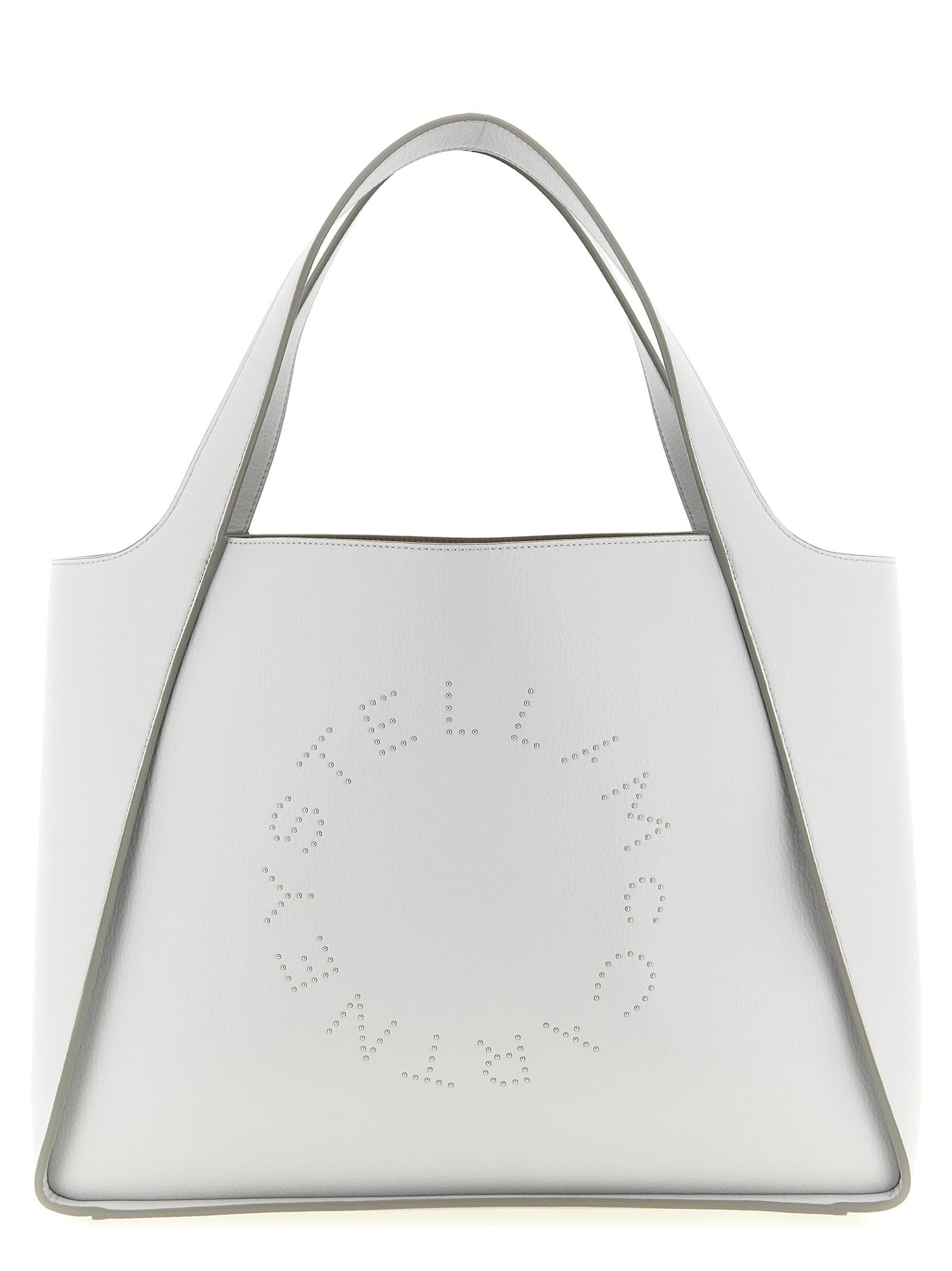 stella mccartney logo tote shopping bag