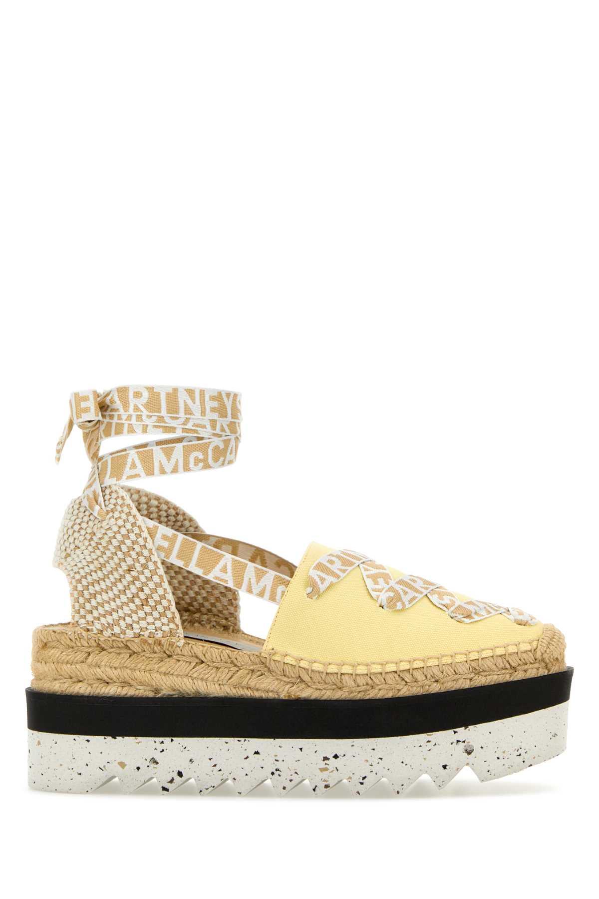 stella mccartney multicolor canvas gaia espadrilles