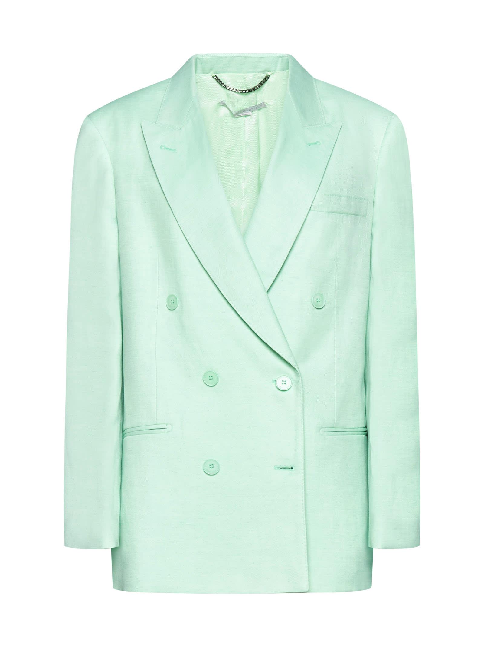 stella mccartney oversized double-breasted blazer