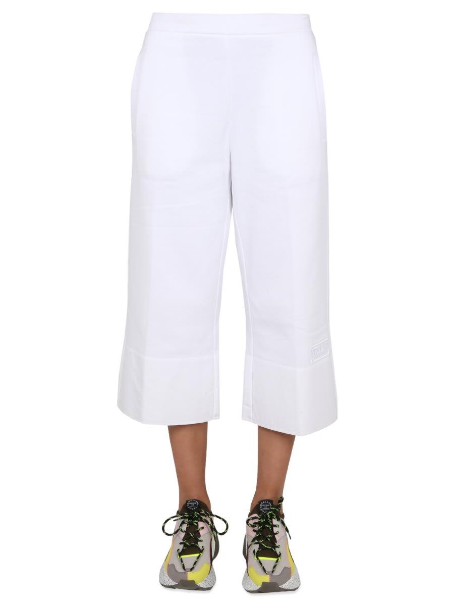 stella mccartney pantalone con ricamo logo