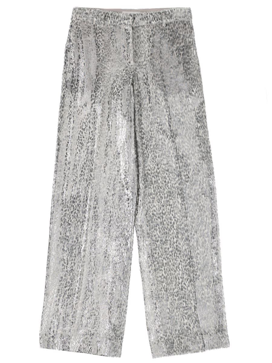stella mccartney pants in fil coupé