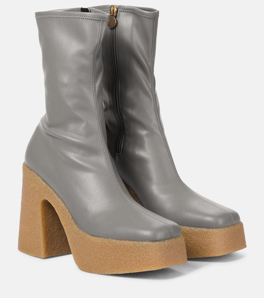 stella mccartney platform ankle boots