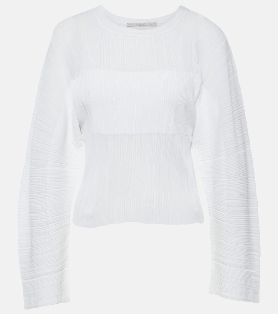 stella mccartney plissé top