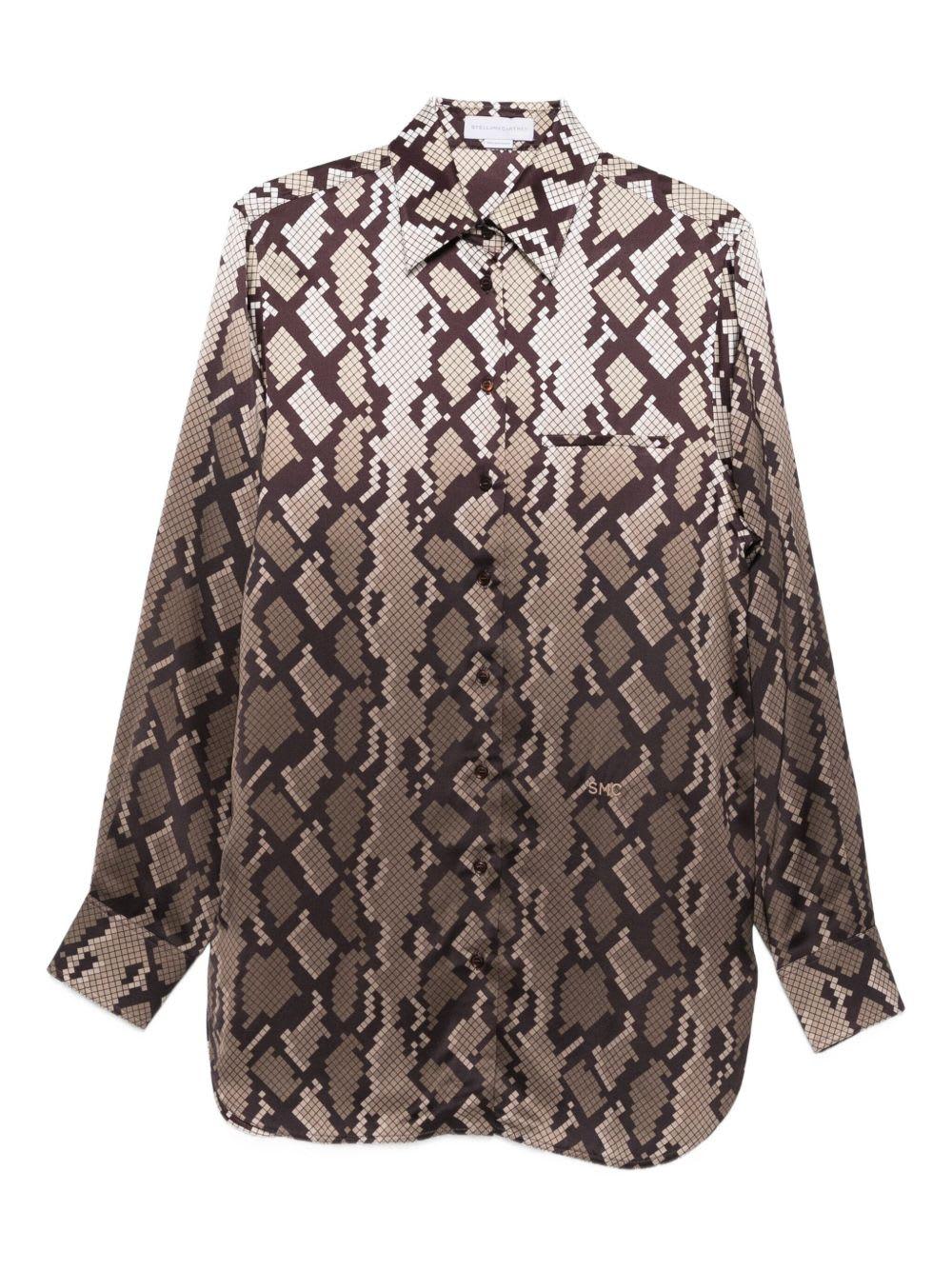 stella mccartney printed shirt