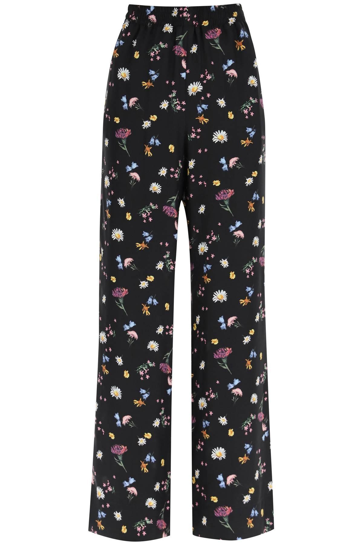stella mccartney printed silk pants