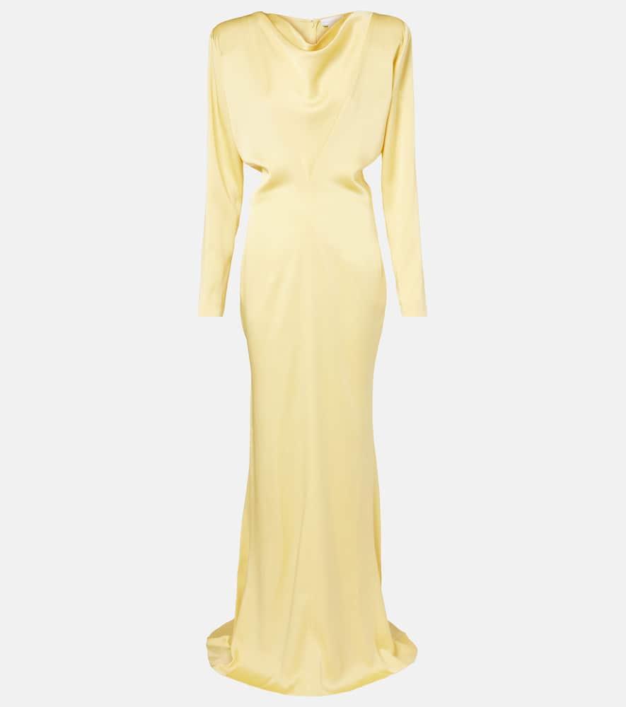 stella mccartney satin gown