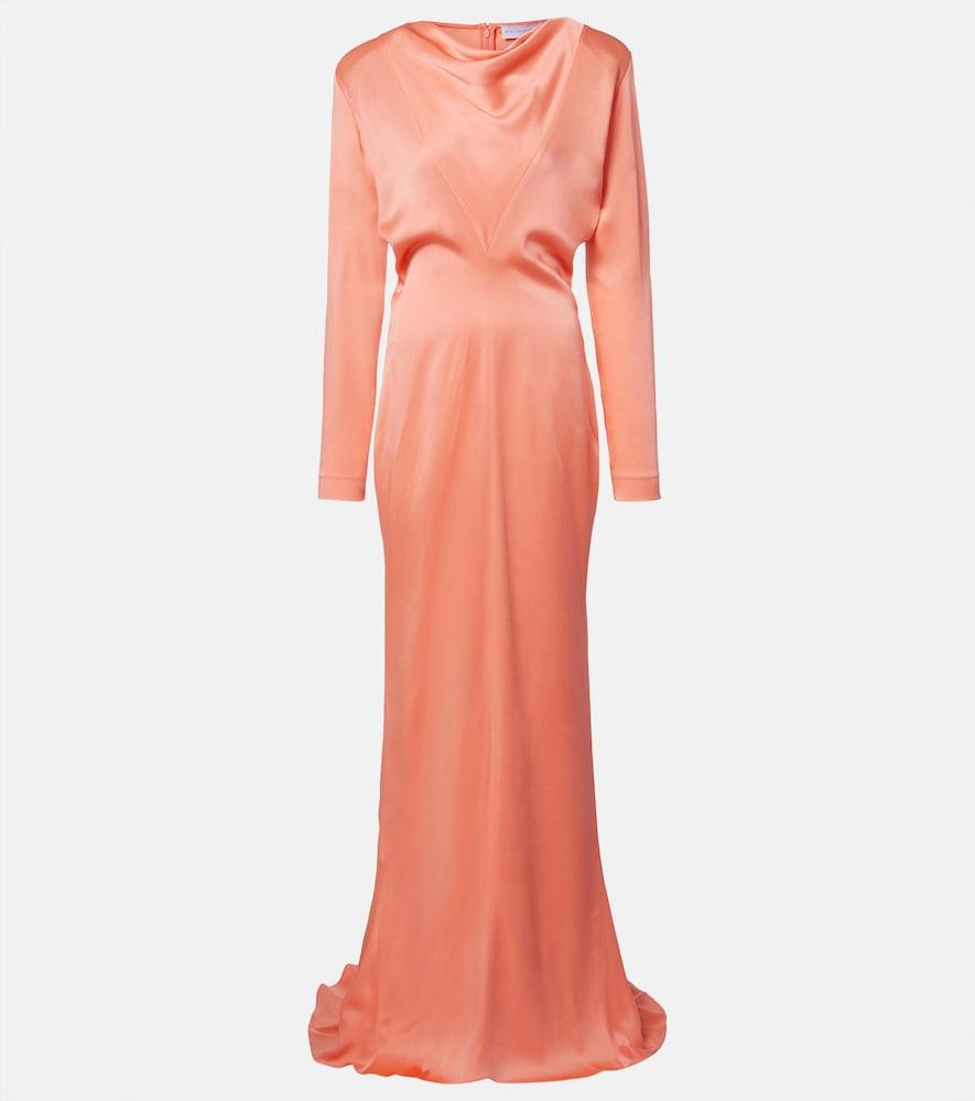 stella mccartney satin gown