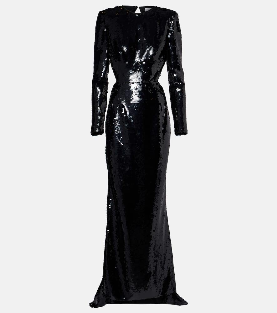 stella mccartney sequined gown