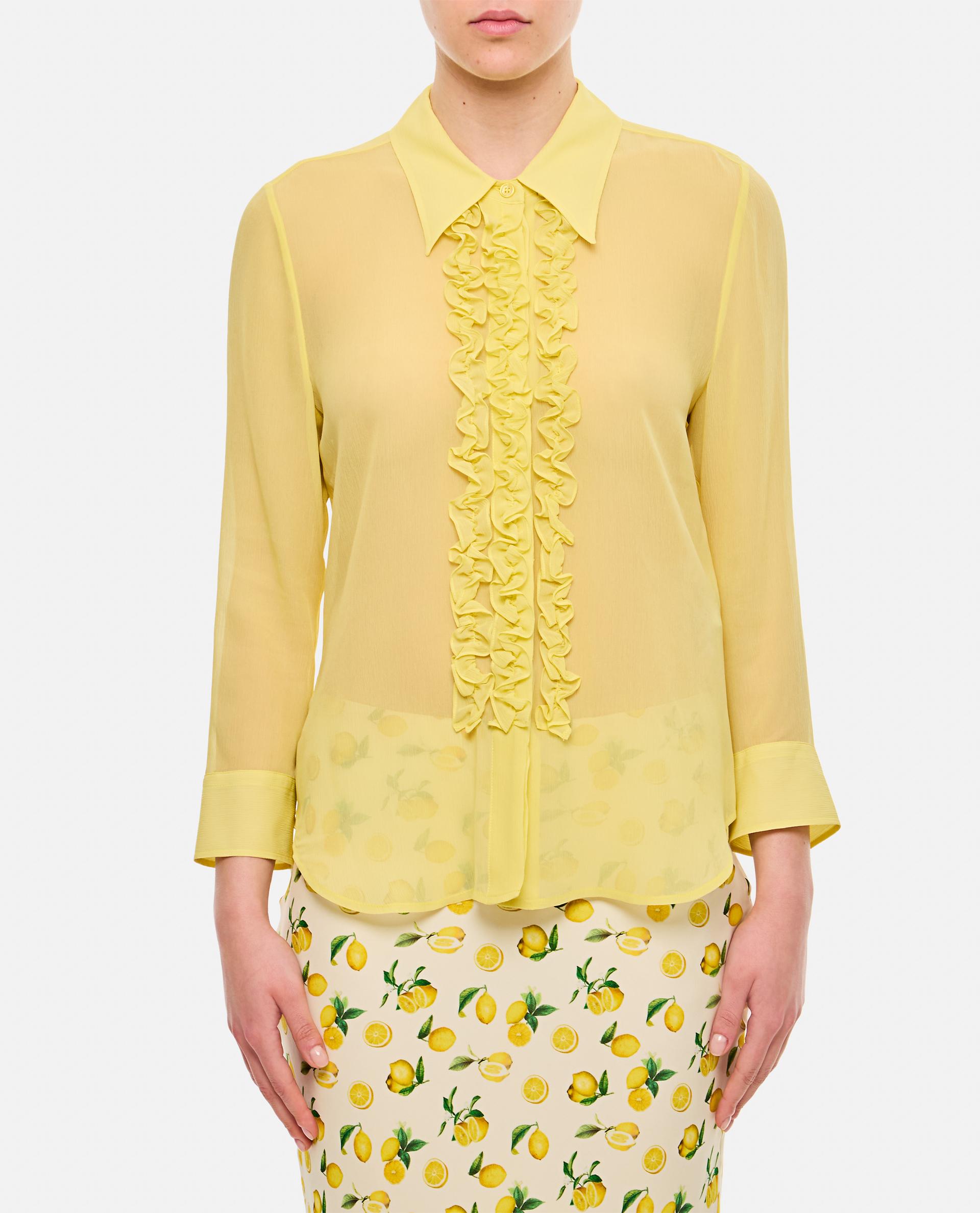 stella mccartney shirts yellow - women