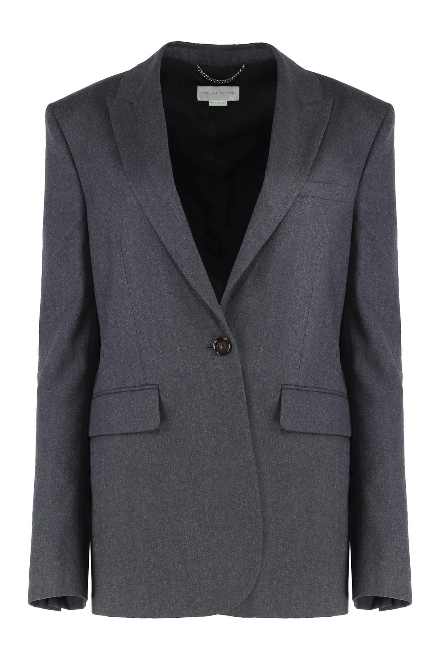 stella mccartney single-breasted one button jacket