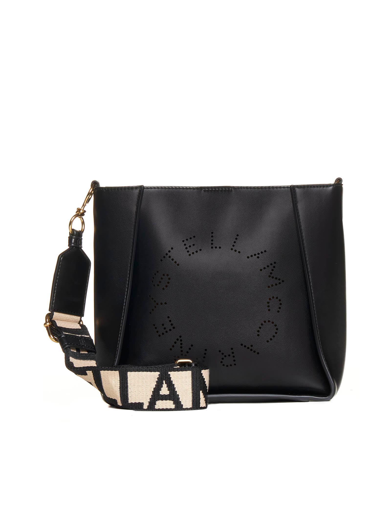 stella mccartney stella logo small shoulder bag